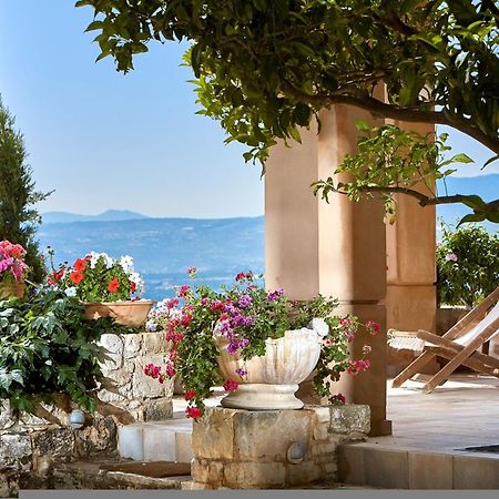 Villa Vollard With Amazing View Pool 이라클리온 외부 사진