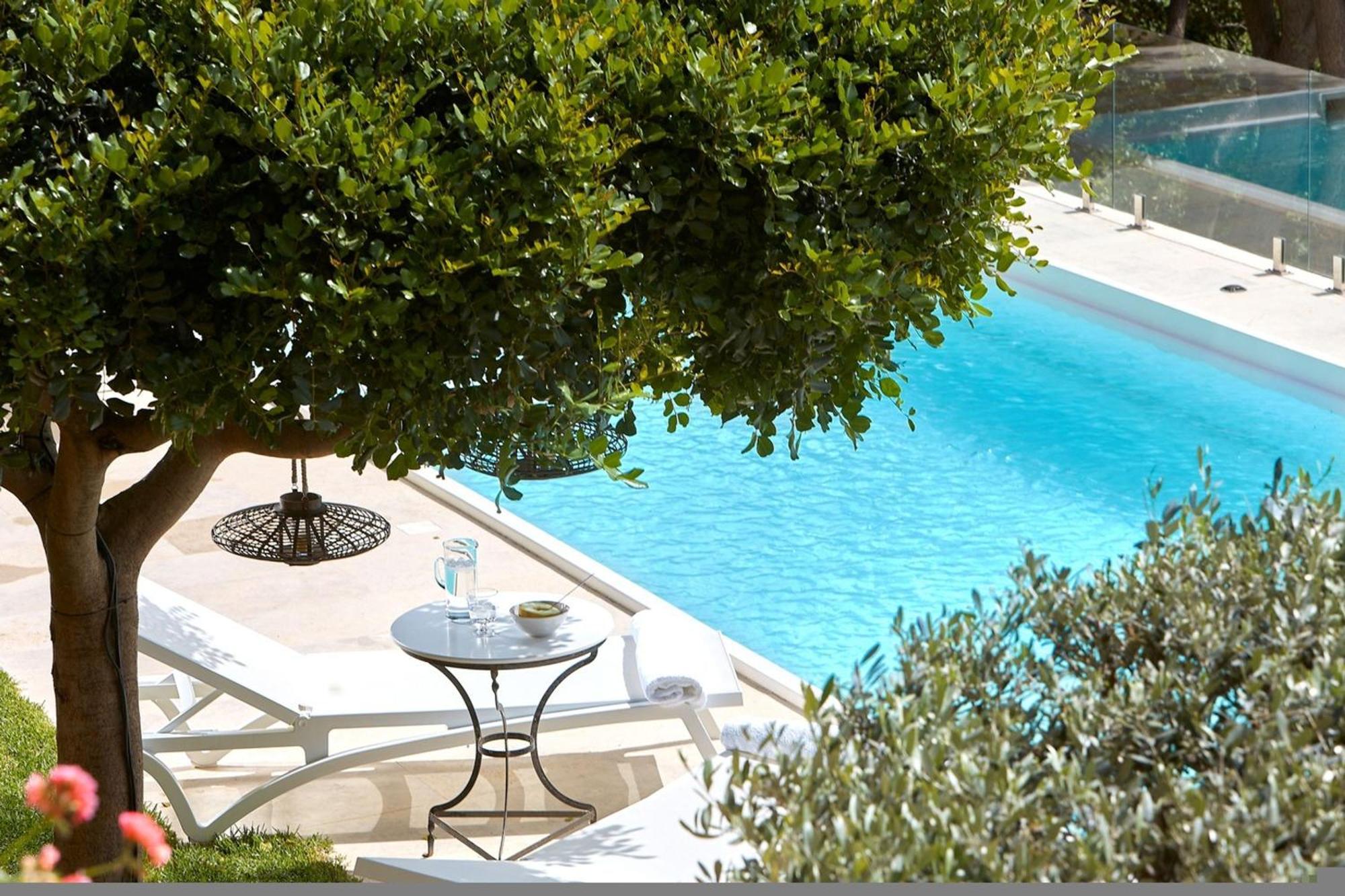 Villa Vollard With Amazing View Pool 이라클리온 외부 사진