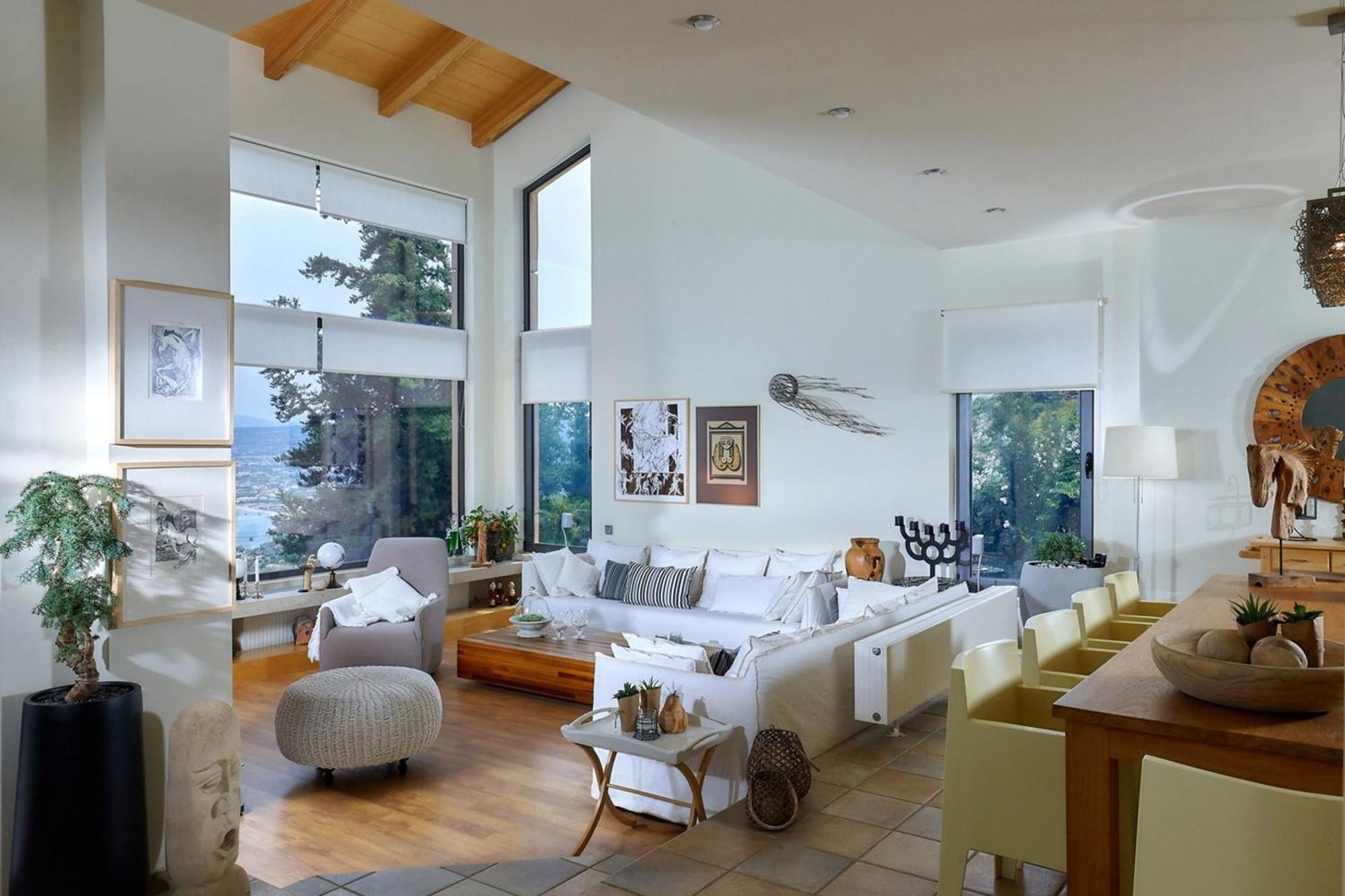 Villa Vollard With Amazing View Pool 이라클리온 외부 사진