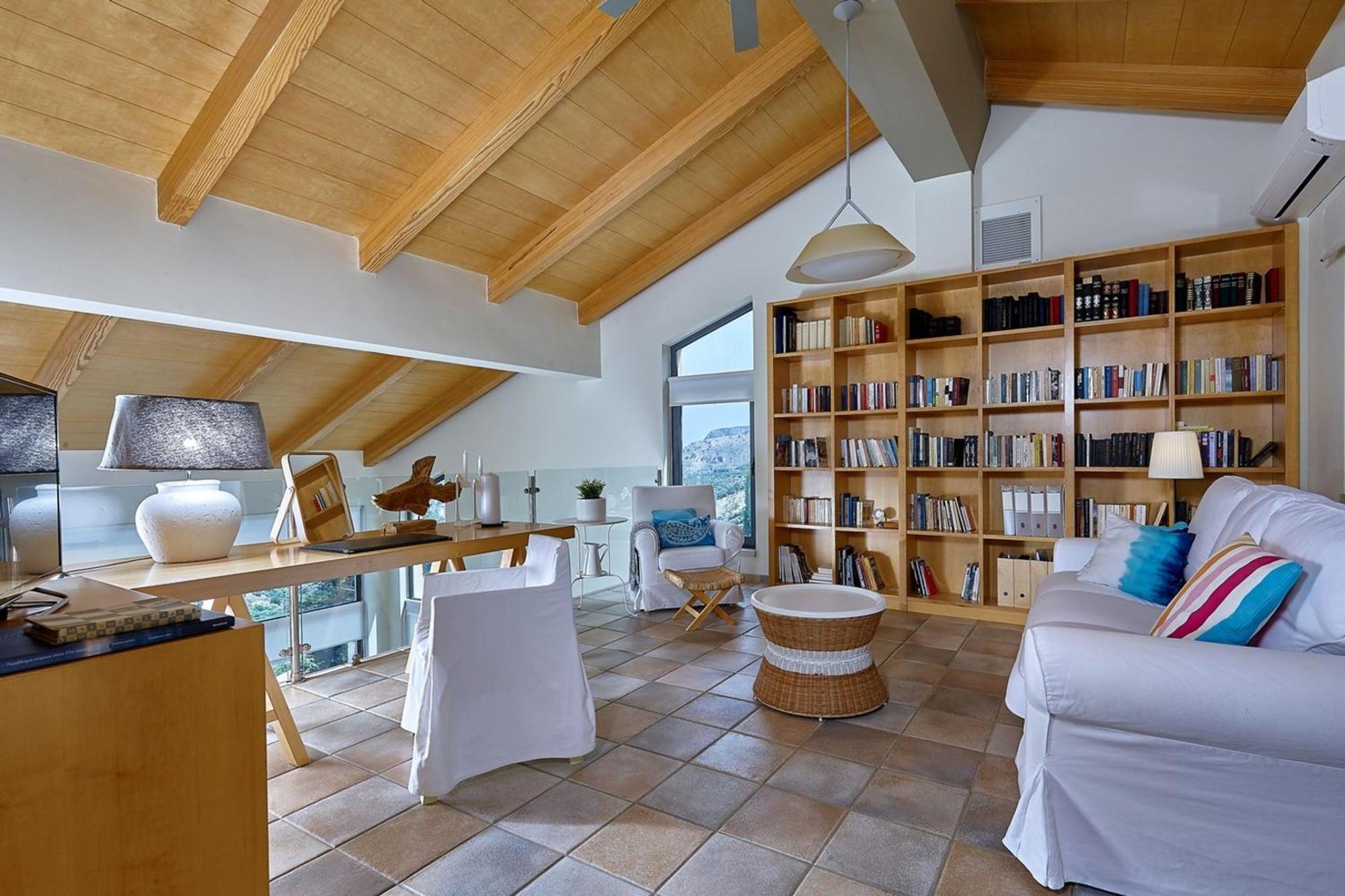 Villa Vollard With Amazing View Pool 이라클리온 외부 사진
