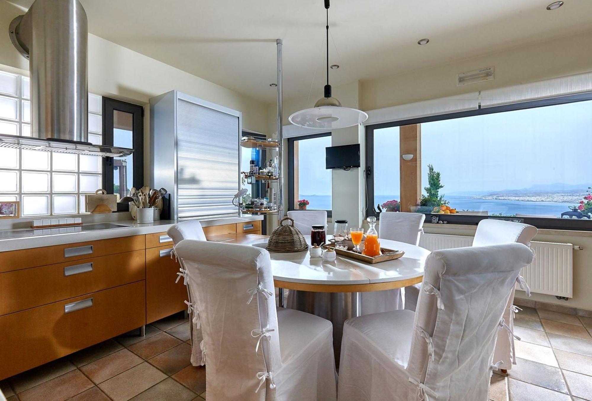 Villa Vollard With Amazing View Pool 이라클리온 외부 사진