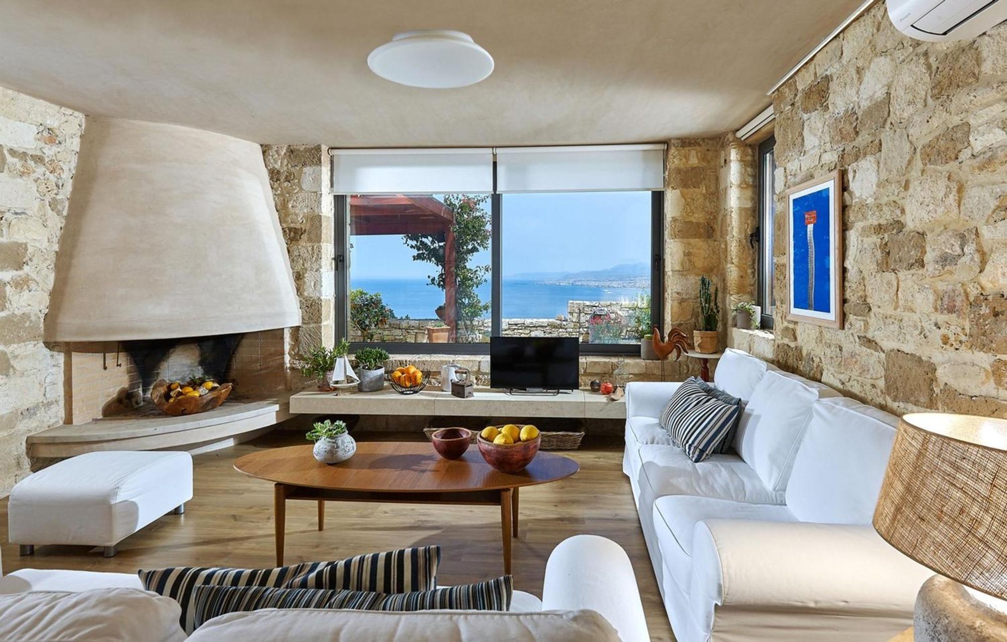Villa Vollard With Amazing View Pool 이라클리온 외부 사진
