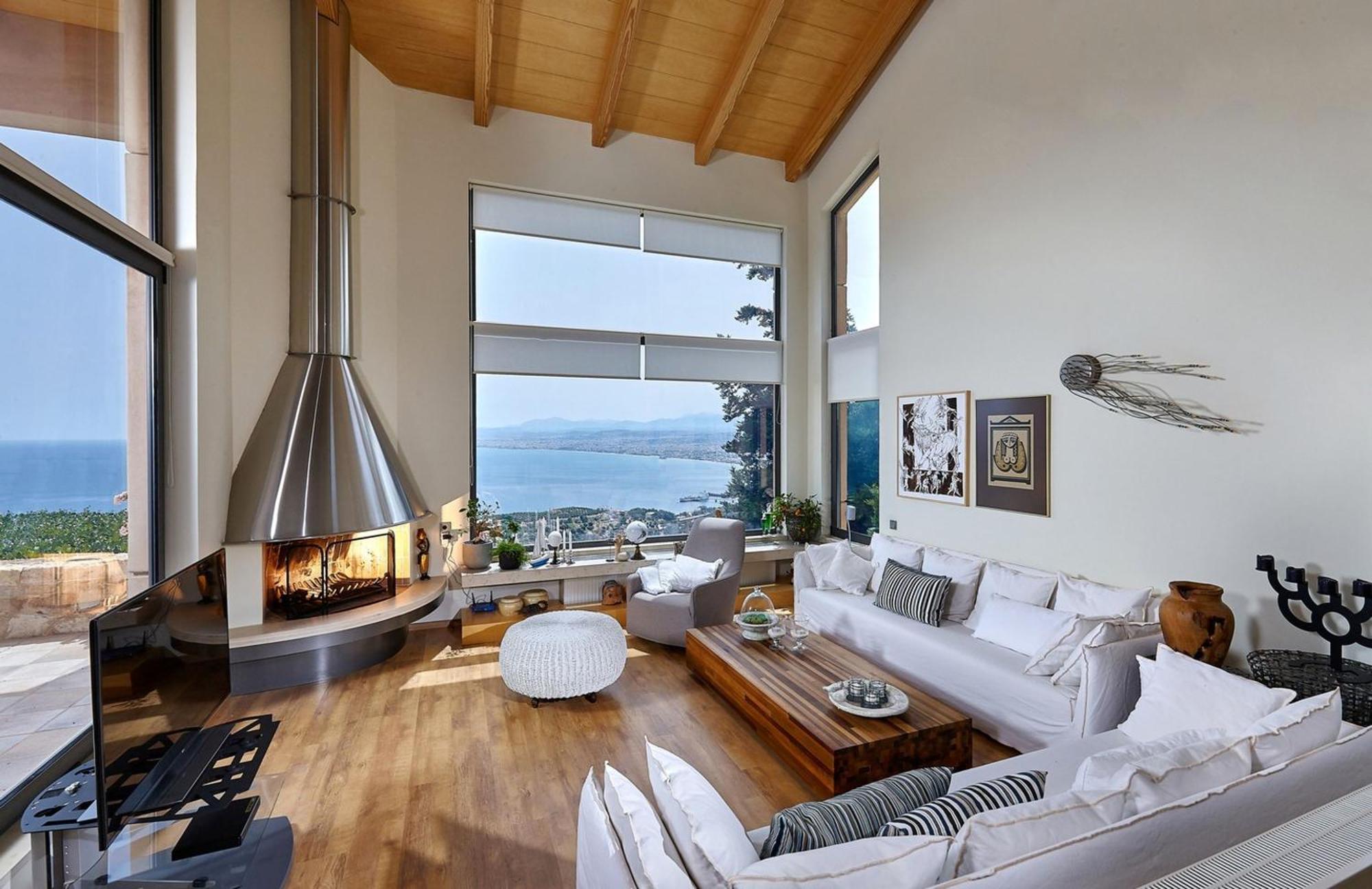 Villa Vollard With Amazing View Pool 이라클리온 외부 사진