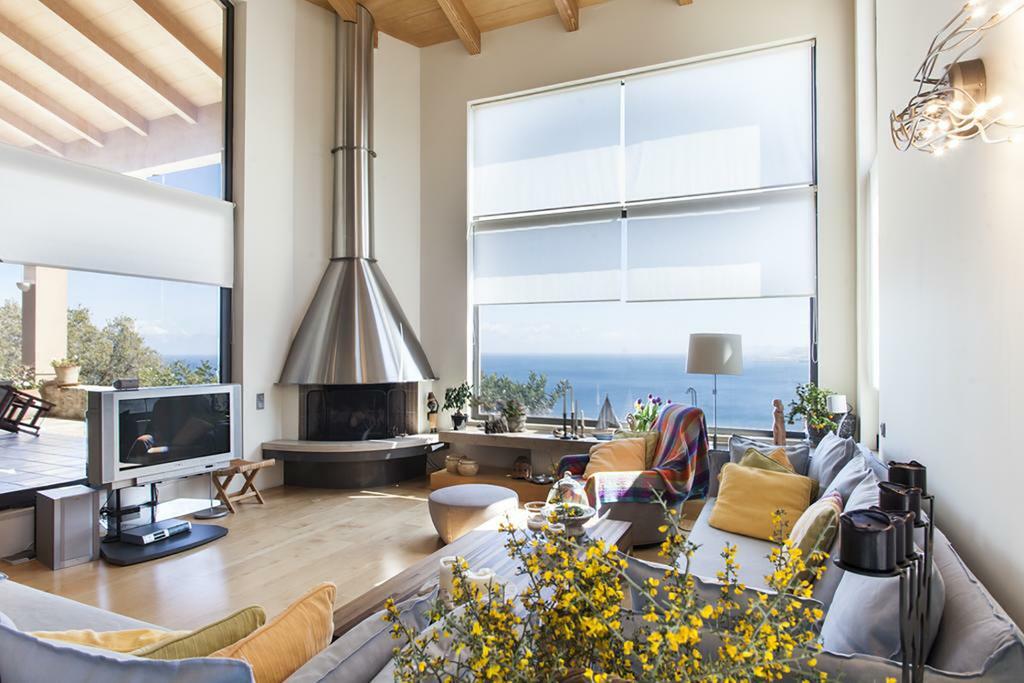 Villa Vollard With Amazing View Pool 이라클리온 내부 사진