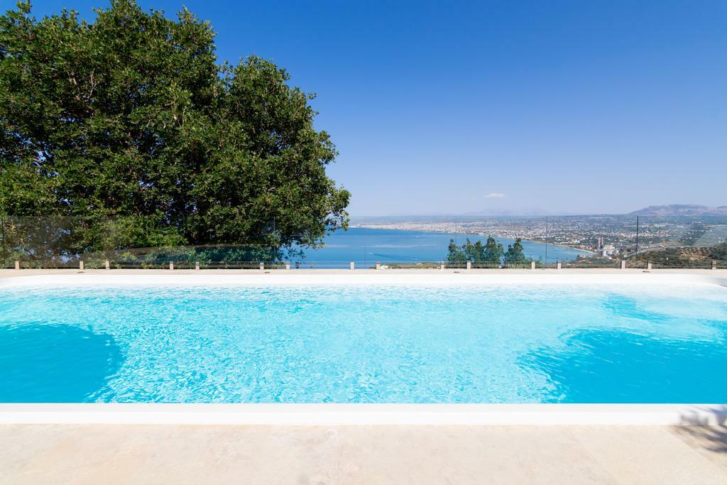 Villa Vollard With Amazing View Pool 이라클리온 시설 사진