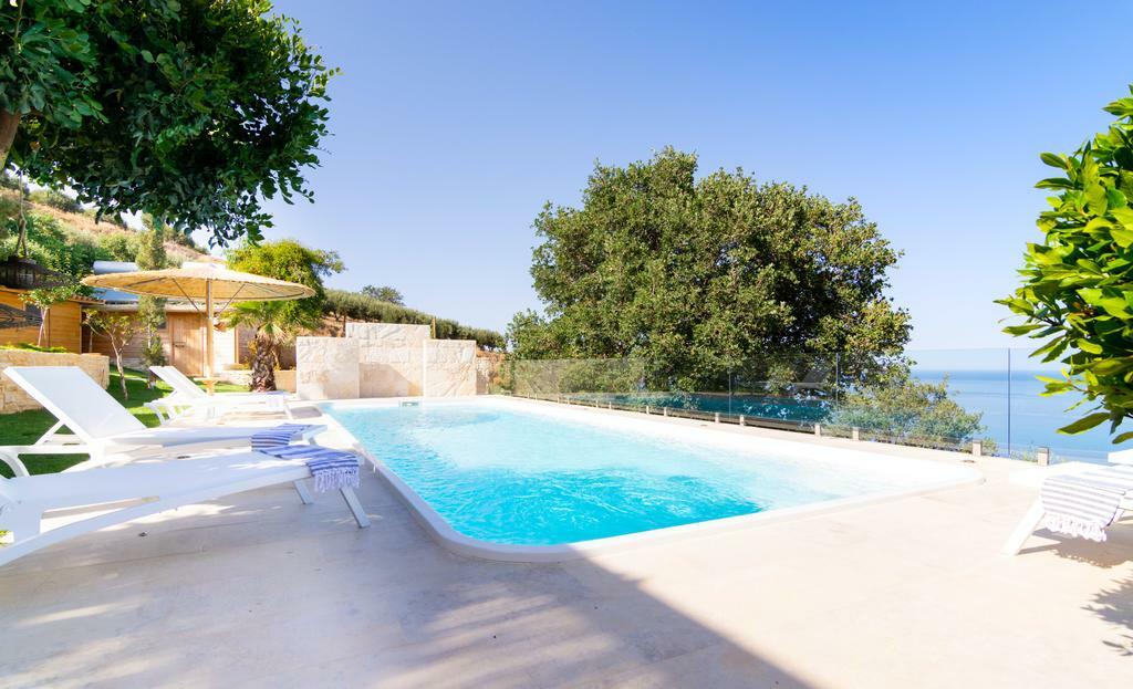 Villa Vollard With Amazing View Pool 이라클리온 시설 사진