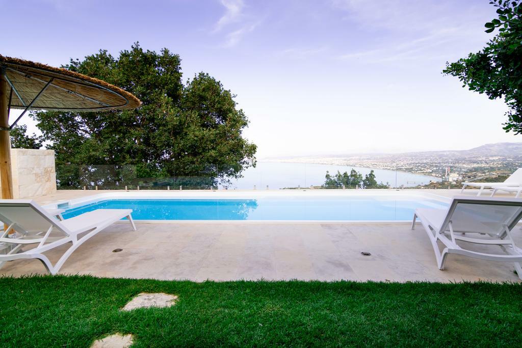 Villa Vollard With Amazing View Pool 이라클리온 시설 사진