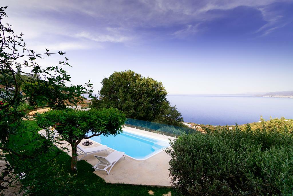 Villa Vollard With Amazing View Pool 이라클리온 시설 사진